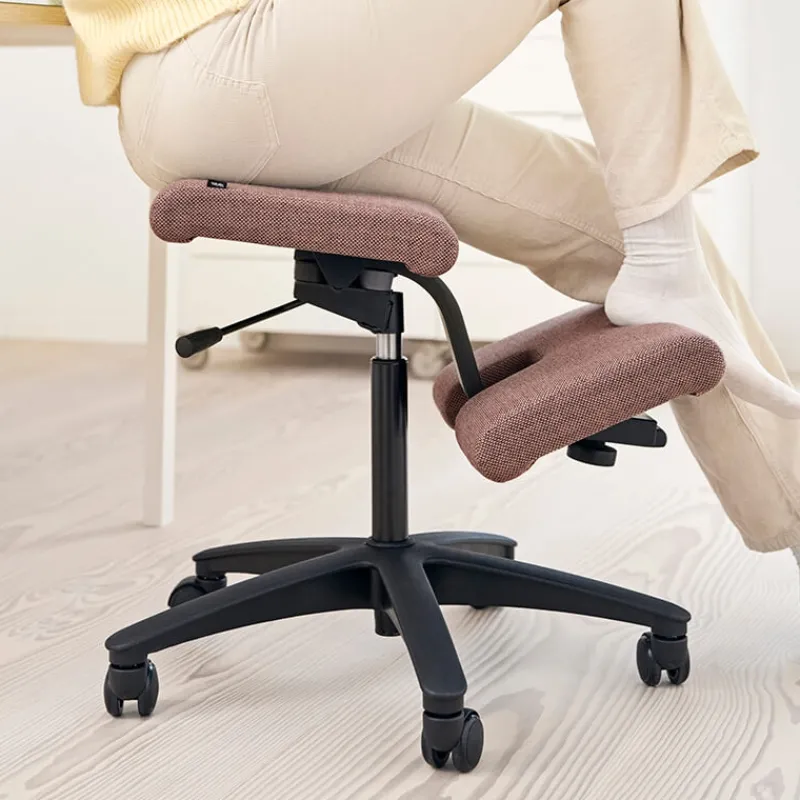 Varier Wing ® Siège ergonomique en tissu sur roulettes* Chaise De Bureau