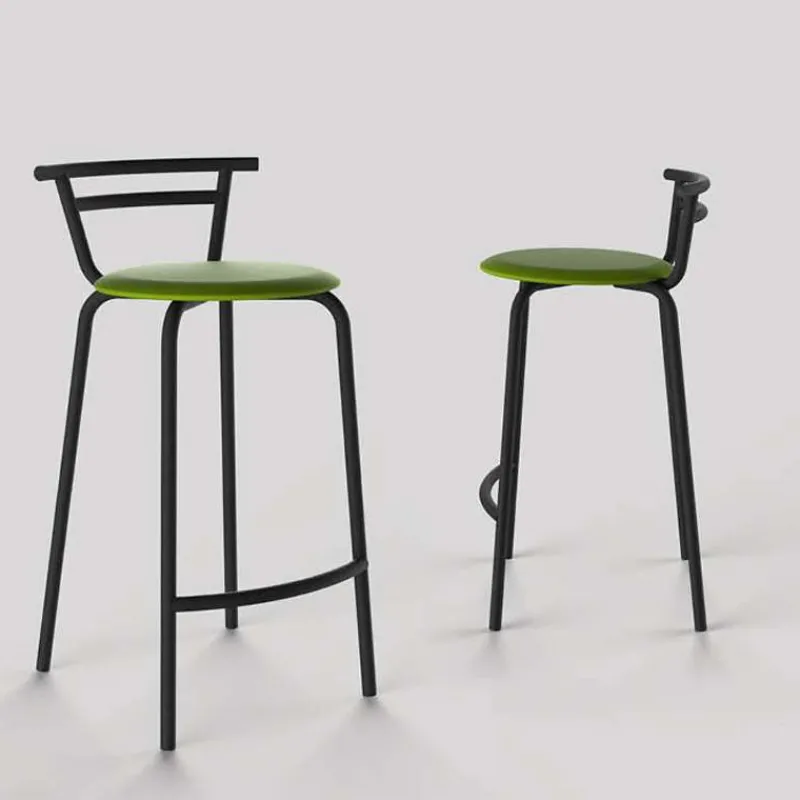 Carrier Xélus ® Tabouret snack fabriqué en France assise ronde rembourrée et structure métal* Tabouret Snack (assise +/- 65 Cm)|Tabouret De Bar (assise +/- 80 Cm)