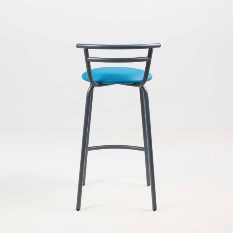 Carrier Xélus ® Tabouret snack fabriqué en France assise ronde rembourrée et structure métal* Tabouret Snack (assise +/- 65 Cm)|Tabouret De Bar (assise +/- 80 Cm)