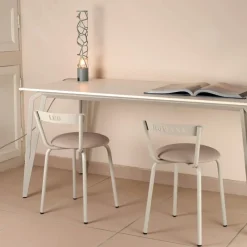 Carrier Xoxo ® Chaise pour enfant française en métal avec assise rembourrée* Chaise De Cuisine|Chaise Salon
