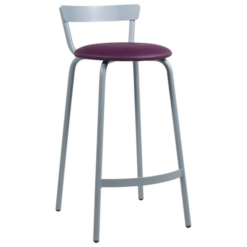Carrier Xoxo ® Tabouret snack fabriqué en France structure en métal et assise rembourrée* Tabouret Snack (assise +/- 65 Cm)|Tabouret De Bar (assise +/- 80 Cm)