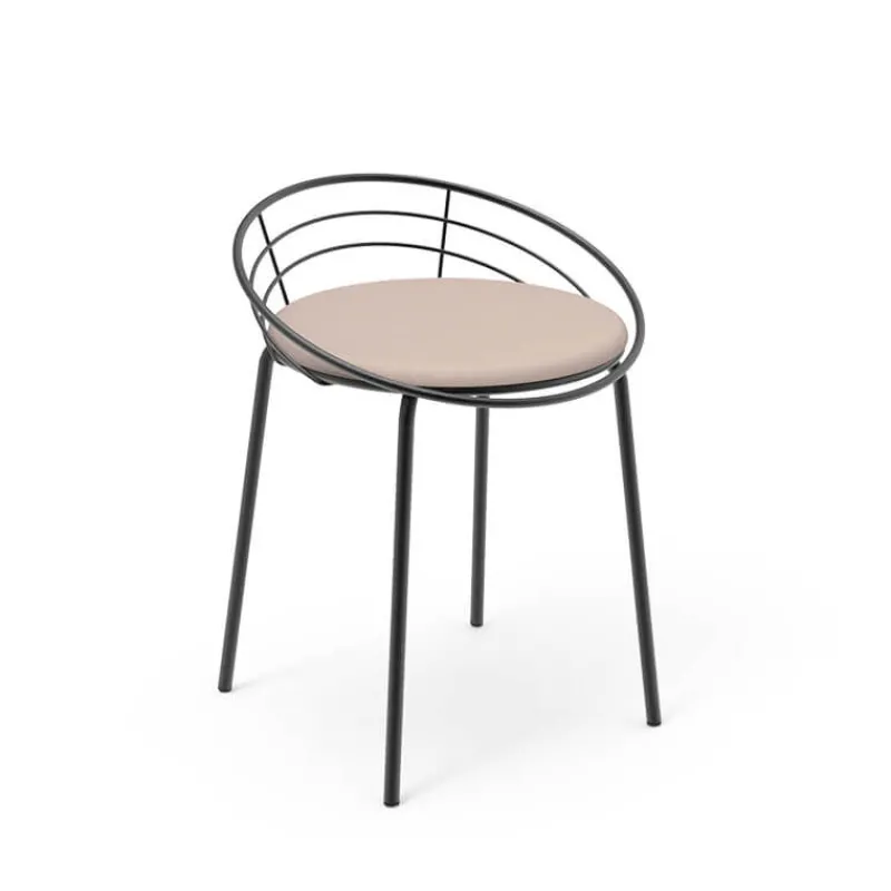 Carrier Yaël ® Tabouret bas design made in Franceen métal* Tabouret Bas (assise +/- 45 Cm)