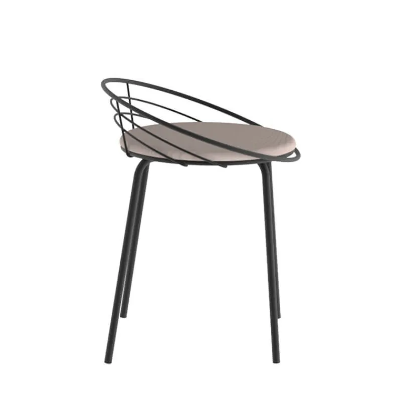 Carrier Yaël ® Tabouret bas design made in Franceen métal* Tabouret Bas (assise +/- 45 Cm)