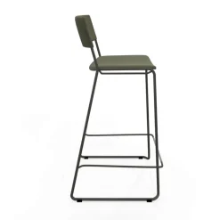 Perfecta Zoom Tabouret de bar moderne en simili avec pieds traîneau* Tabouret De Bar (assise +/- 80 Cm)